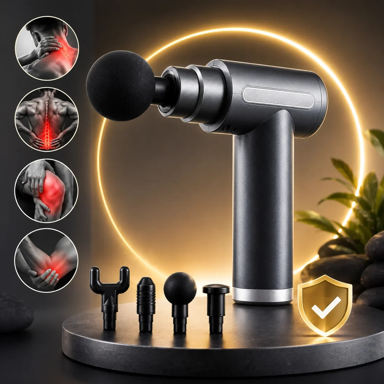 RELAXGUN - Pistolet de massage musculaire