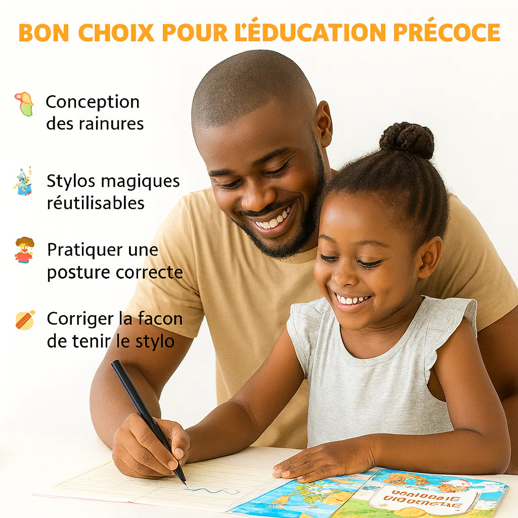 Pack 4 Cahiers Magiques — Écriture Propre en 1-3 Semaines