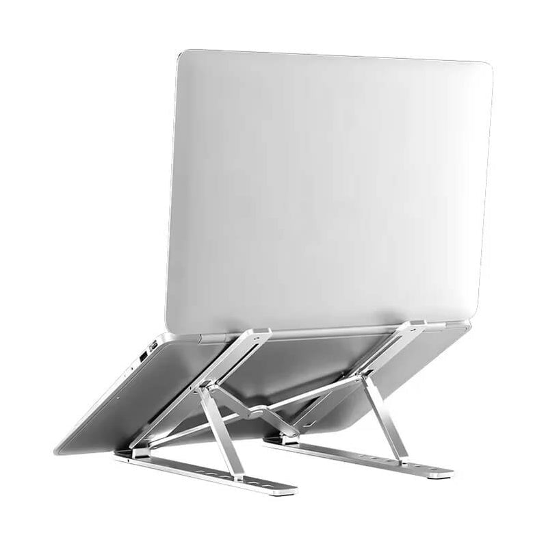 Support PC Aluminium Pliable — Ergonomie & Ventilation Optimale