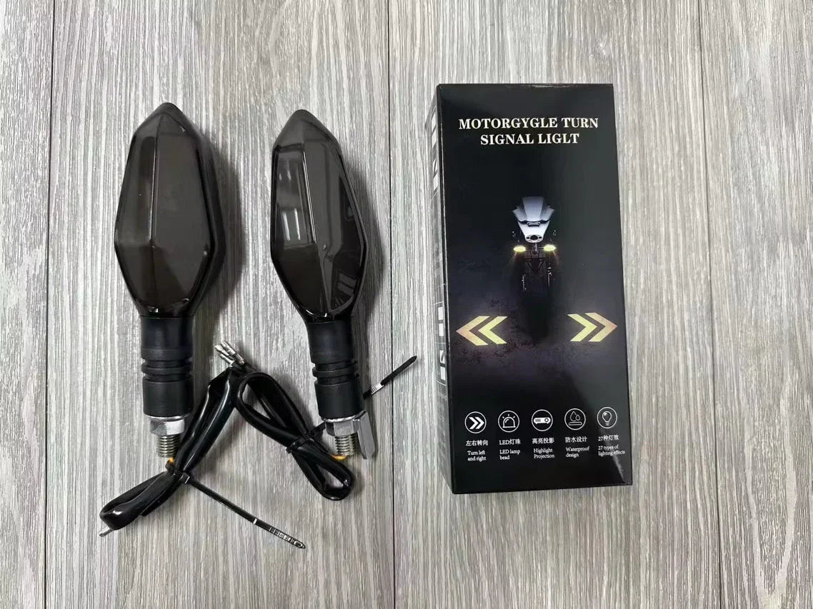 Clignotants LED Séquentiels Moto — Effet Flèche Animée