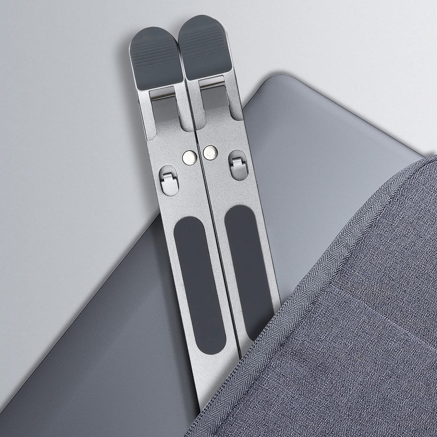 Support Laptop Aluminium Réglable — Ergonomie & Ventilation Optimale